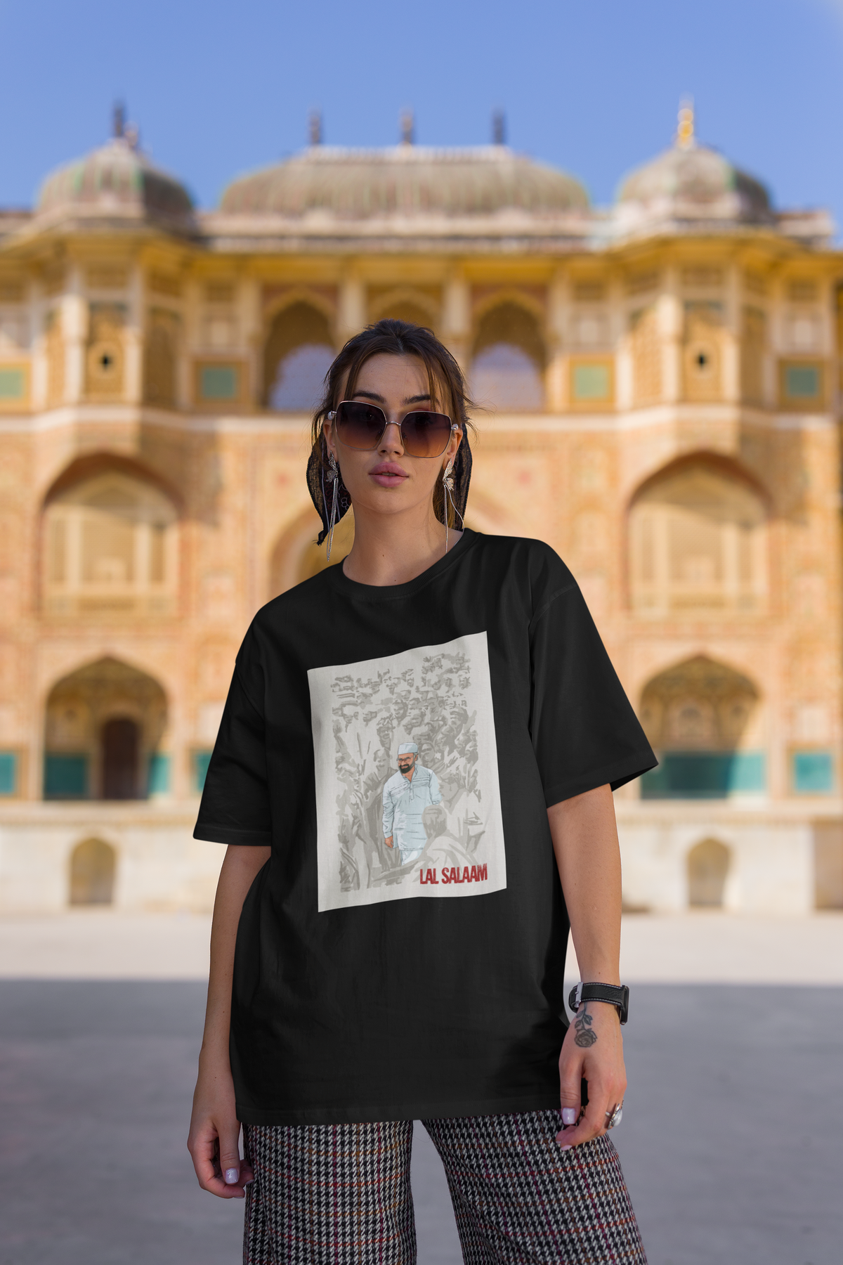 Official Lal Salaam Sabka Favourite Bhai Oversize T-shirt