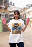 Official Lal Salaam Moideen Bhai Graphic Oversize T-Shirt
