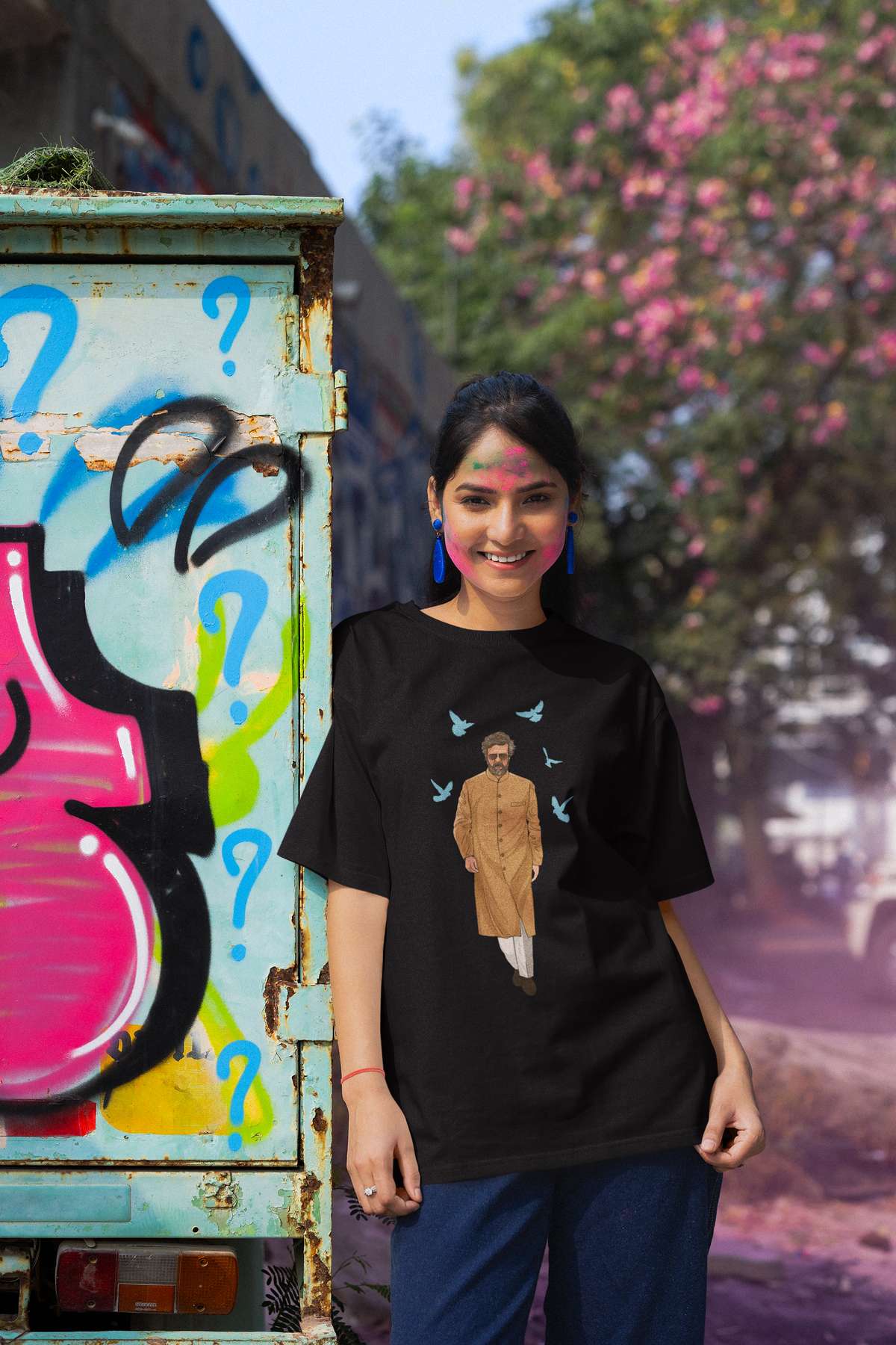 Official Lal Salaam Khan Fly High Oversize T-shirt